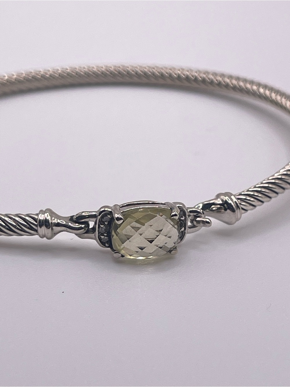 David Yurman Chatelaine Bracelet with Diamonds and Lemon Citrine - Picture 11 of 13